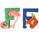 alphabet puzzle F